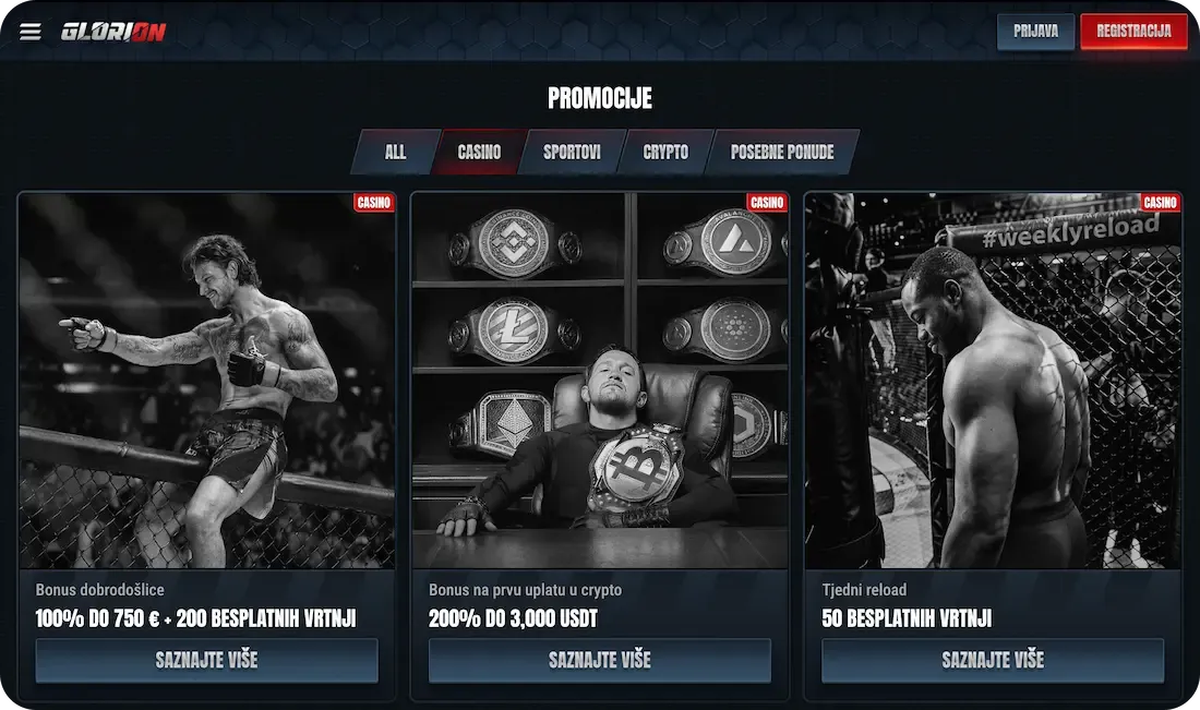 glorion casino bonus casino